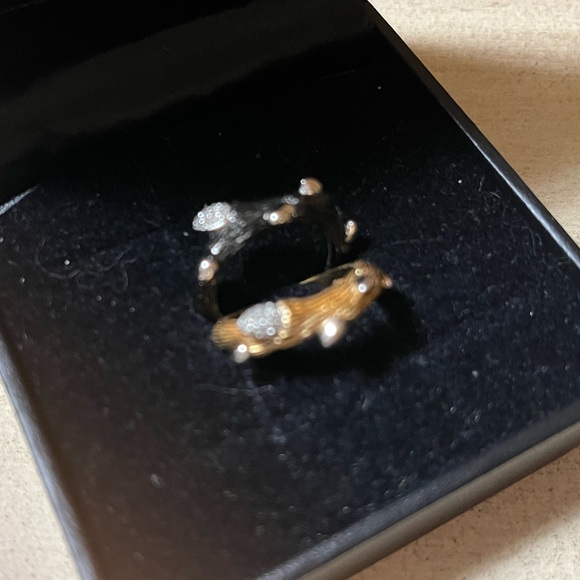 Stephen Dweck Diamonds NWT
Gold /Sterling Branch Stack Rings Size 6 🖤 - Picture 3 of 12